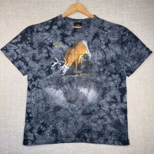 Legendary Whitetails XL Deer Hunting Target Graphic Tee Tie Dye Made USA